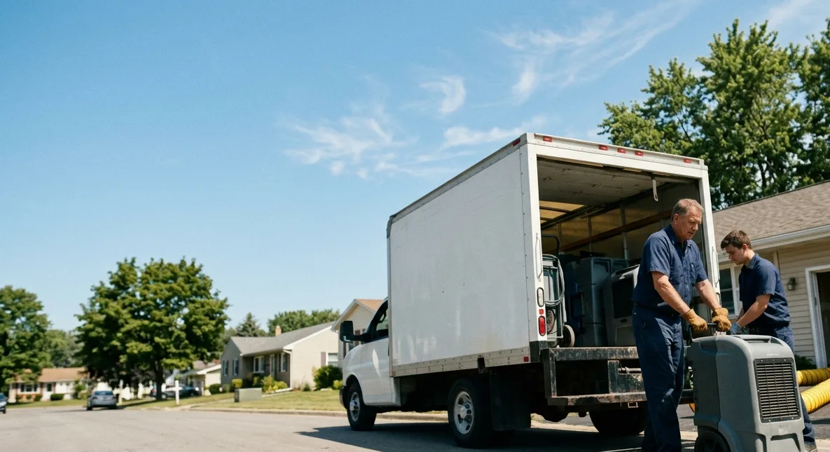 Water Damage Cleanup in Farmersville, TX near me